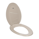 Tapa inodoro elongada beige  easman